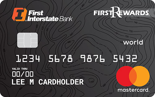 First Rewards World Mastercard Card